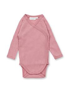 Sense Organics Органический детский боди с длинными рукавами, модель YGON, розовый цвет, модель YGON