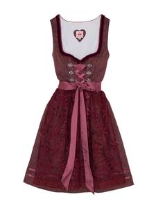 Широкая юбка в сборку SPIETH & WENSKY Bea, красное вино