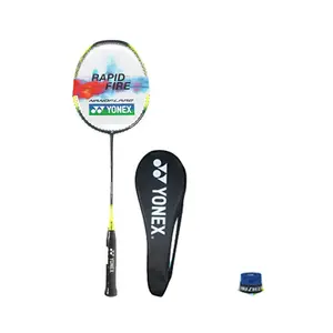 YONEX Ракетка для бадминтона NF 001 FEEL, наступательного типа, утяжеленная головка, жесткое древко, начальный уровень, высокая эластичность, Green