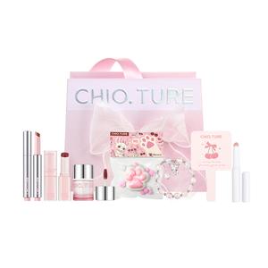 Маленький набор косметики lucky easy to blend увлажняющая прозрачная глянцевая помада эффект без макияжа сатиновая натуральная зеркальная текстура CHIOTURE