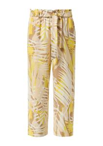 Повседневные брюки COMMA, Yellow
