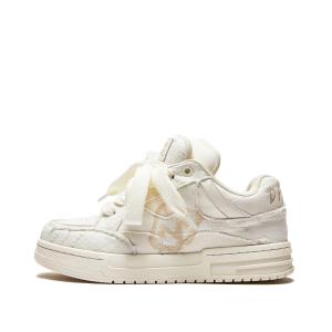 Кроссовки MQMS Skateboarding Shoes Unisex Low-top White, белый