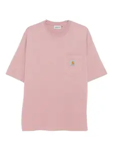 Футболка с карманом Hudson CARHARTT WIP, розовый