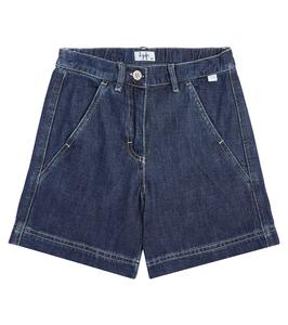 Хлопковые бермуды Il Gufo, синий