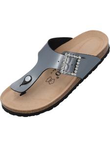 Сандалии с Т-образной перемычкой Palado by Sila Sahin Kos, серый