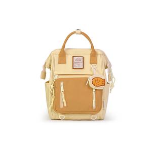 VANWALK Сериал "Сыр" Полиэстеровый рюкзак для мамы и дочки Переносной рюкзак Стандартный унисекс, Caramel Custard (Tubes)