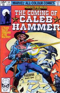 Marvel Premiere #54 Caleb Hammer (Volume 1) (Marvel Comics)