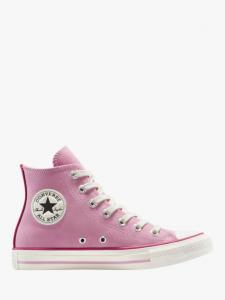 Кроссовки Chuck Taylor All Star Contrast Suede Hi-Top Converse, Pink