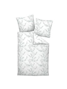 Постельное белье шалфейно-лимонного цвета Janine, 155 x 220 + 80 x 80 см