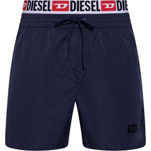 Плавки с принтом логотипа DIESEL, синий