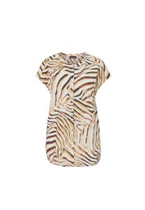 Короткий размер: блузка Goldner, мультиколор