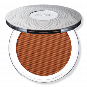 Универсальная прессованная минеральная косметика 4-в-1 с широким спектром защиты SPF 15 PÜR, Deep DP6 (golden medium with golden undertones)