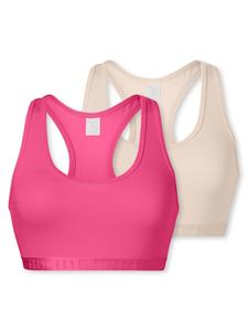 Бюстгальтер-бралетт ELLE, цвет Light beige/Pink