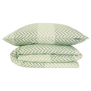 Комплект постельного белья Schiesserset Renforcé Maribel, 135x1x200 см, зеленый