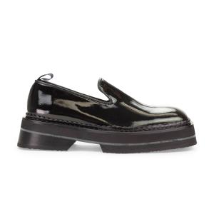 BLACK BACCARAT PATENT LOAFERS EYTYS