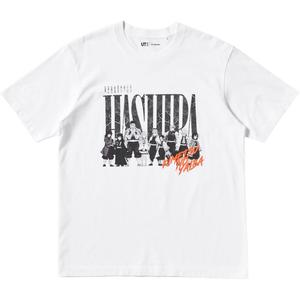 UNIQLO Футболка X Spell Fight Co titled Series Unisex White