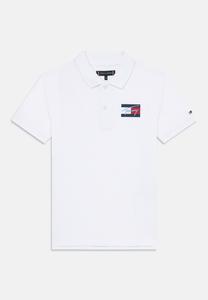 Поло SCRIPT FLAG Tommy Hilfiger, белый