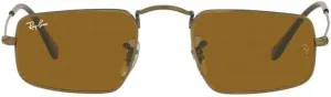 Солнцезащитные очки Ray-Ban Julie унисекс Rb3957 прямоугольной формы, Antique Gold/Brown