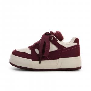 Легкие противоскользящие низкие скейтбордные кроссовки Cob для женщин Cobx, ancora красный