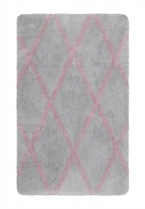 Гомер ЖИВУЩИЙ Коврик для ванной>Сан Боза<Оптика: алмаз Homie Living, серый/розовый