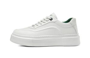 HLA Низкие скейтерские кроссовки мужские бело-зеленые, цвет White Green