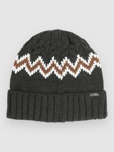 Шапка Coal The Meadows Beanie, black / brown