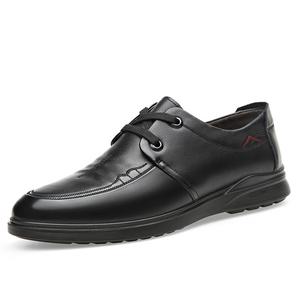 GZZ Мужские повседневные туфли с низким верхом, черные/коричневые