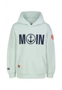 Худи с принтом и деталями Sublevel, Grün