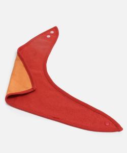 Однотонный двусторонний нагрудник в виде банданы