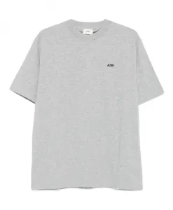 Основная хлопковая футболка унисекс Autry, серый