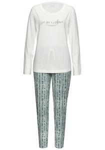 Пижама VIVANCE, Emerald/White