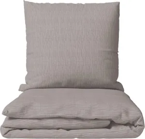 Постельное белье из муслина 155x220 см, хлопок, серое, однотонное, с застежкой на пуговицы, современное, высококачественное, комплект из 4 предметов leonado vicenti