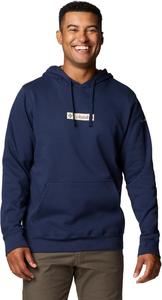 Куртка-толстовка Columbia мужская Trek Hoodie, Collegiate Navy/Puff Box Gem Logo