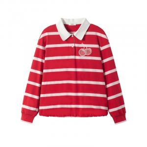 Женская поло KIRSH, красный