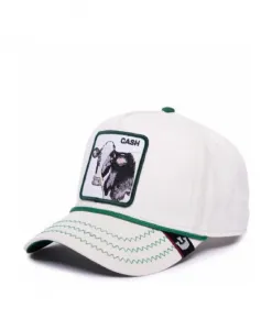 Белая бейсболка «Скотный двор», унисекс. Goorin Bros, белый