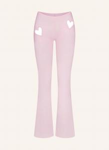 Штаны для отдыха из хлопкового джерси Skims, красный