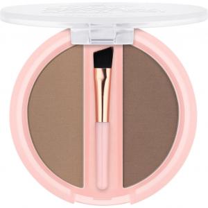 Пудра для лица brow powder duo Essence, 01 - light, вес 1.8 гр.