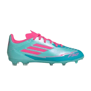 Бутсы adidas Messi Adizero F50 League FG MG K 'La Vida Tropical Pack', бирюзовый