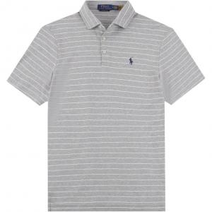 Футболка-поло SS25 мужская светло-серая Polo Ralph Lauren, светло-серый