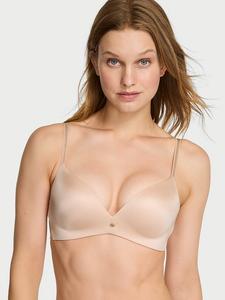 Очень одержимый гладкий беспроводной бюстгальтер пуш-ап Very Sexy, smooth marzipan