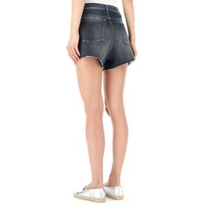 Шорты джинсовые Saint Laurent женские, синий