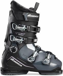 Женские высокопроизводительные горнолыжные ботинки Nordica Sportmachine 3 65 W с широкой посадкой, Black/Anthracite/Purple