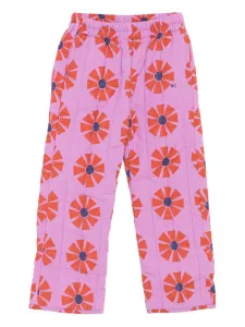 Стеганые брюки с цветочным принтом BOBO CHOSES, розовый