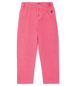 Хлопковые брюки с принтом Камалеон The Animals Observatory, розовый