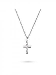 s.Oliver Серебряная цепочка с серебряным крестиком