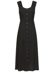 Длинное платье LASCANA, черный