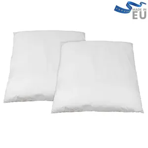 Подушка из микрофибры MF 50 гладкая Наполнитель: климатическая волокна Чехол: микрофибра Экономичный набор, 2 предмета Набор подушек, 2 шт. Набор подушек в 4 размерах Beco, белый