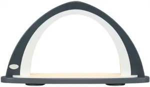 Светодиодная арка-свеча Weigla "Новогодние украшения", пустая арка для самостоятельной сборки 52х29,7х9 см, серый/белый