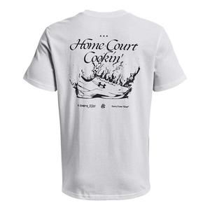 Футболка curry cook heavyweight t-shirt 'white' Under Armour, белый