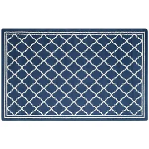 Коврик Amherst Links для улицы и дома Safavieh, синий, 244x305 см